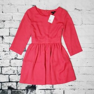 H&M ¾ Sleeve Coral Dress NWT